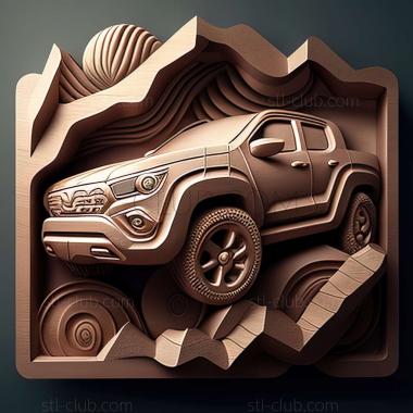 3D model Fiat Fullback (STL)